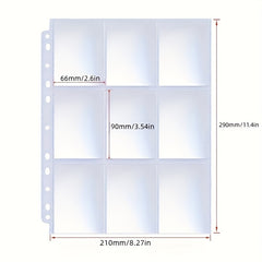 Card Sleeve Waterproof Game Card Sleeve Album Set