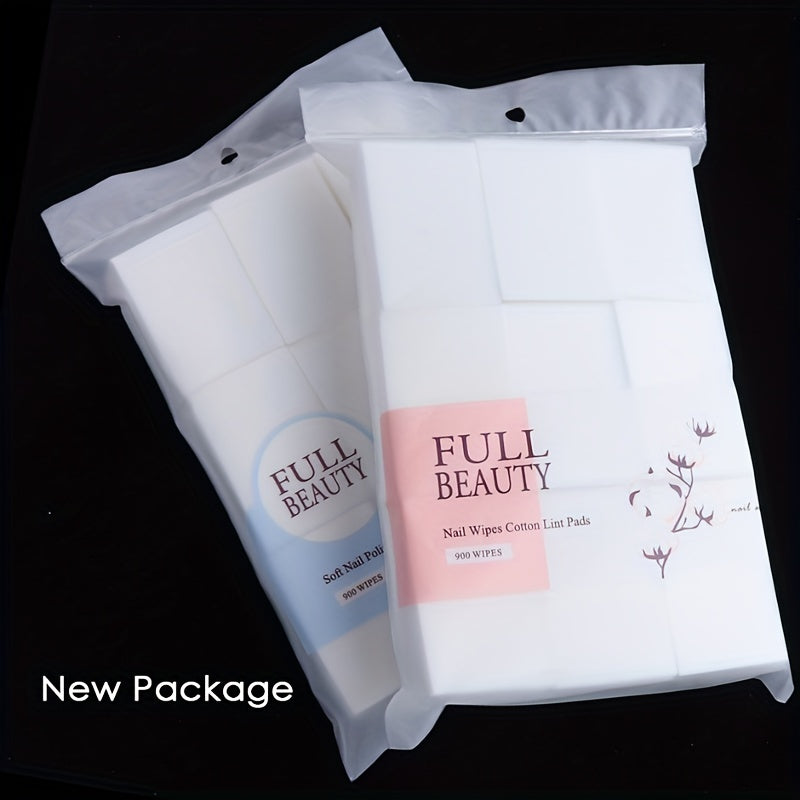 450pcs Nail Polish Remover Wipes Lint Wraps Pads
