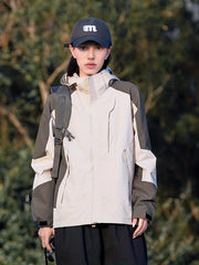 Women's Lightweight Windproof Waterproof Jacket for Spring & Autumn