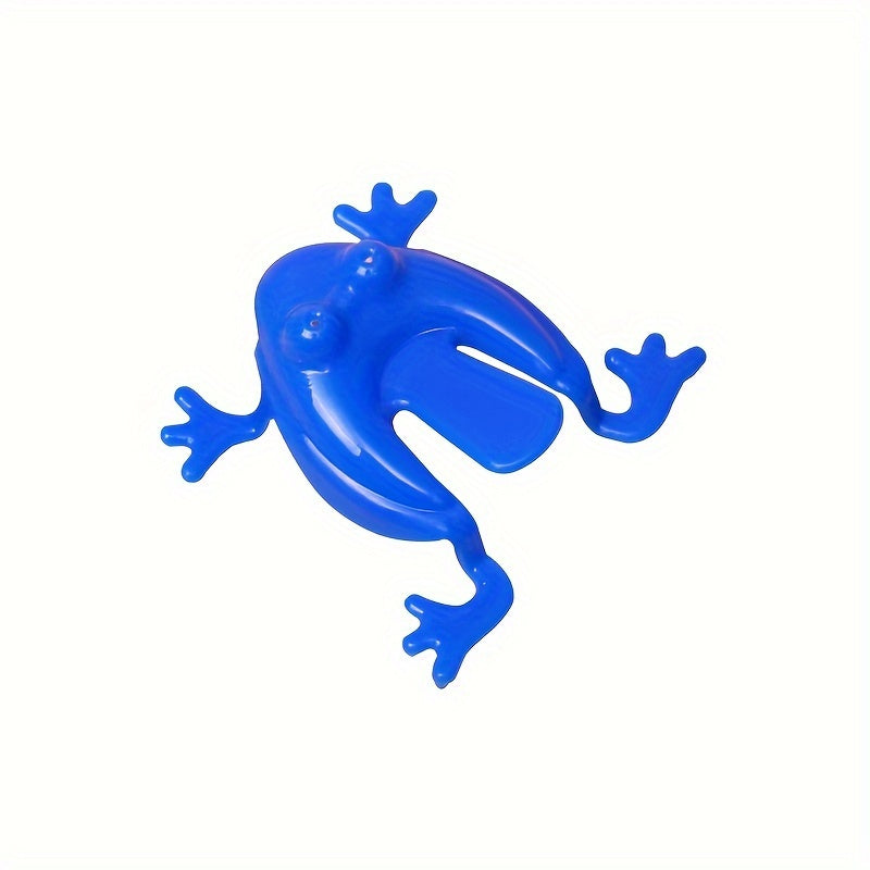 Jumping And Bouncing Plastic Frog Toys Novel Stress Relief Toys