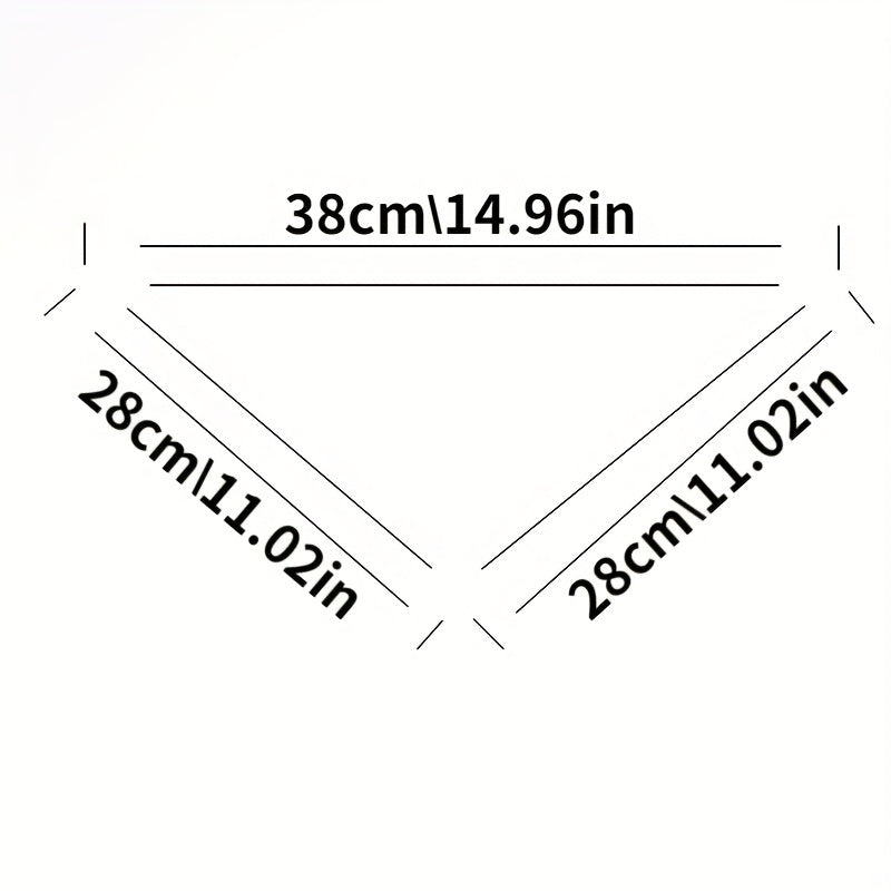 Baby Bib Four-layer Wrinkled Cloth Triangle Scarf