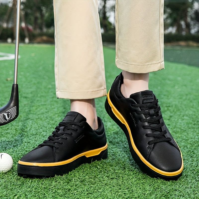 Men's Non-slip Golf Shoes With Spikes for Better Performance