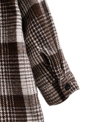 Toddler Plaid Flannel Shirt Long Sleeve Casual Fall Winter Coat Top