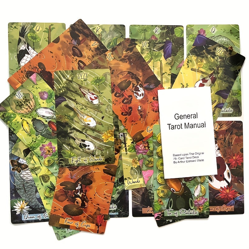 Blessings Mysterious Tarot Game for Family Gathering Divination Poker