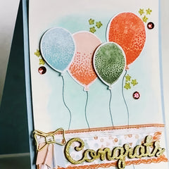 Balloon Scrapbook Die Cut For Card Making DIY Materials