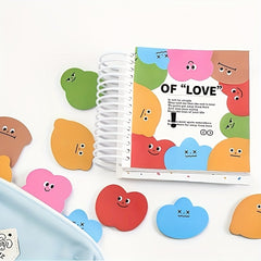 Fruit Toast Signature Stickers Set - 7 Books, 30 Sheets Each - 3D Notes