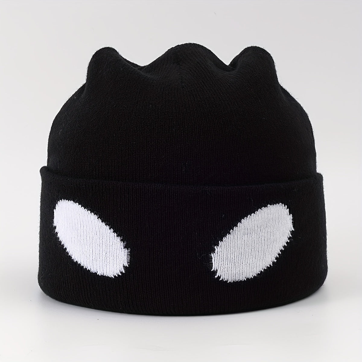 Cartoon Jacquard Anime Knit Hat Warm Beanie Unisex