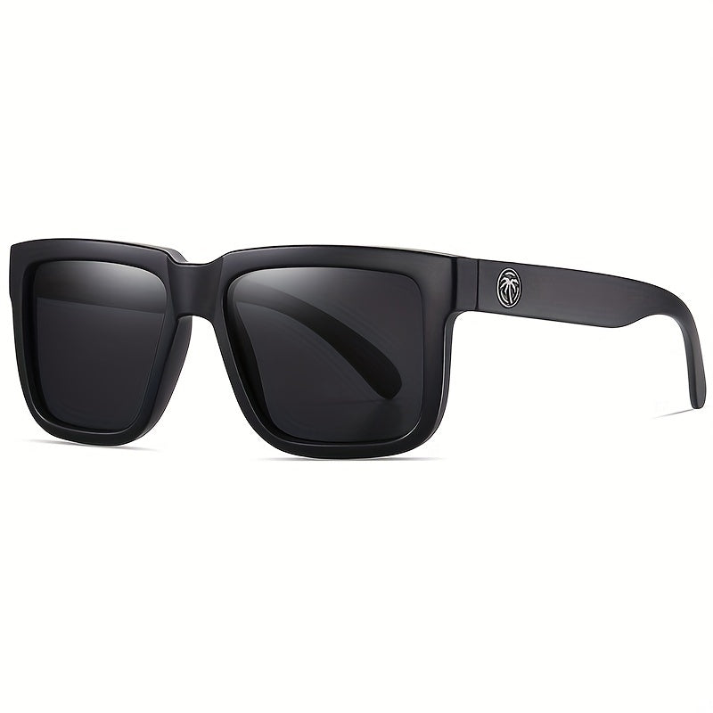 Heat Wave High Polarized Sunglasses Square Conjoined Lens UV400