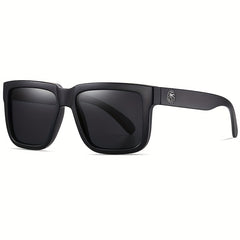Heat Wave High Polarized Sunglasses Square Conjoined Lens UV400