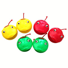Cartoon Frog Percussion Soundboard Music Instrument for Performance