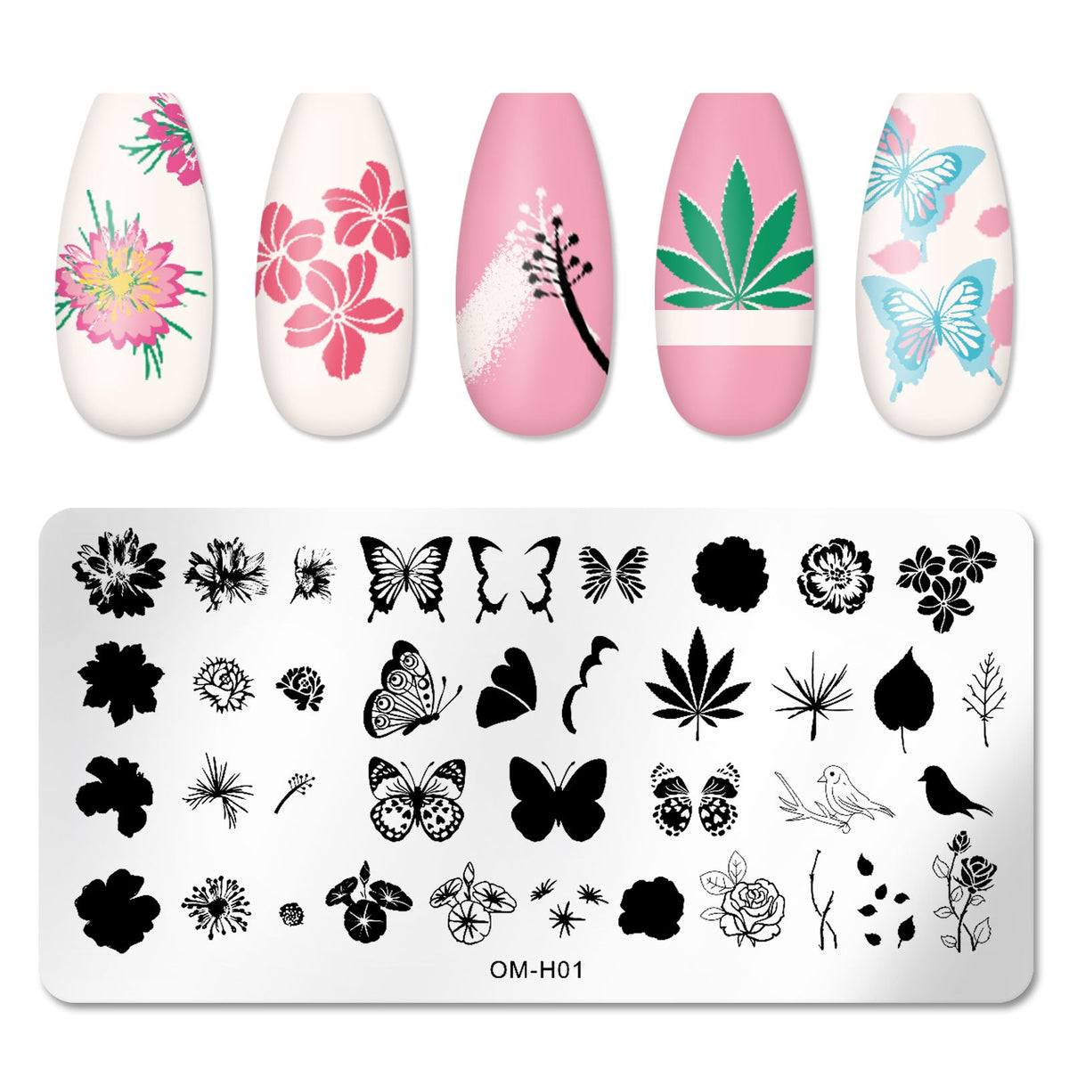 Manicure Stamping Kit for Unique Nail Art Designs