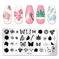 Manicure Stamping Kit for Unique Nail Art Designs