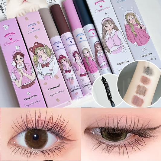 Y2K Girl's 4 Colors Mascara Curling Lengthening Brown Lash Mascara