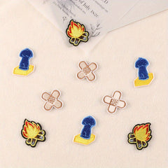 9pcs Teen Embroidery DIY Patch Decorative Accessories for Clothes Backpack