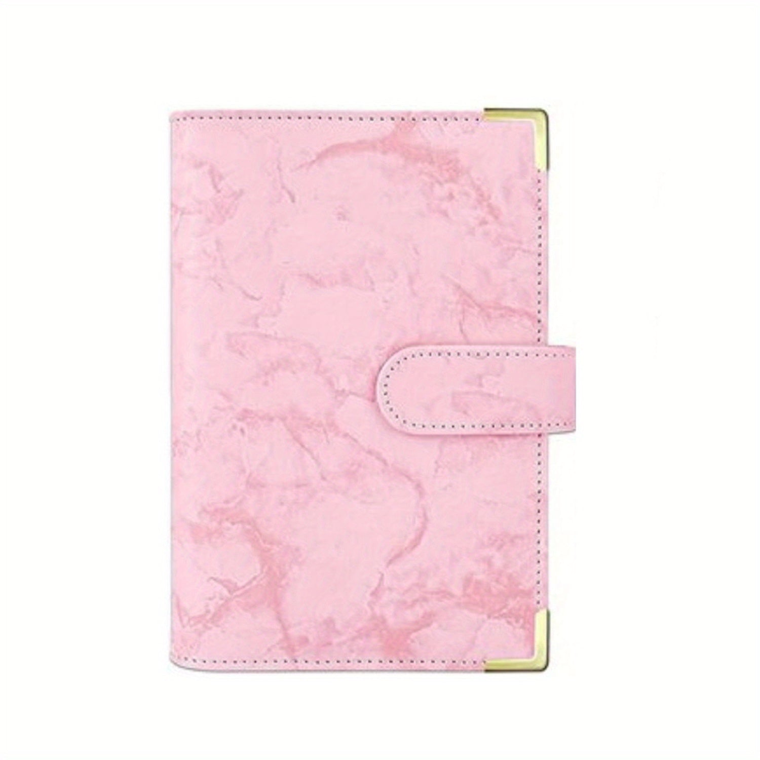 A6 Binder 6 ring Planner Marbled PU Leather Loose leaf Notepad