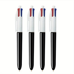 DORESS 4 Count Pack Ballpoint Pens Medium Point 1.0mm 4 Colors