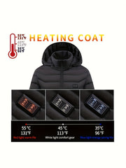 Women's Waterproof Warm Hooded Jacket for Outdoor Hiking