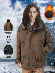 3-in-1 Warm Punch Jacket for Autumn and Winter