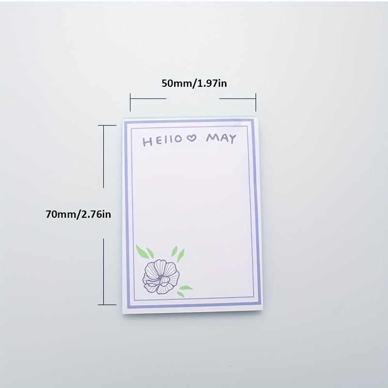4PC Mini Sticky Note Office Paper Student Study Sticky Note Book