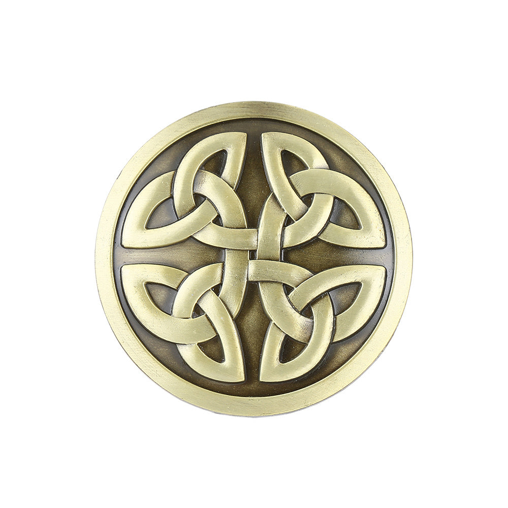 Personality Western Cowboy Men's Celtic Knot Buckle