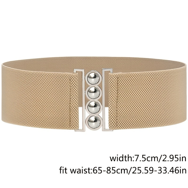 Vintage Elastic Wide Belt for Women