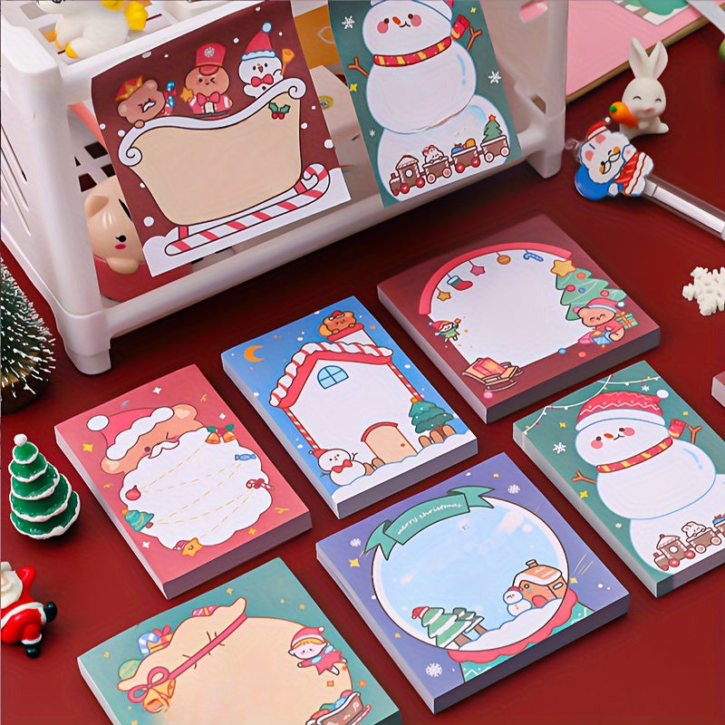 Christmas Note Pad for Students - Message Notepad for Office - 50 Sheets