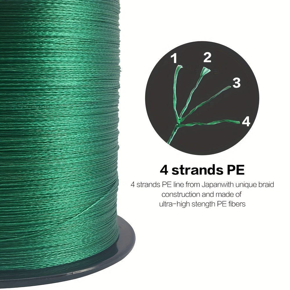 SIECHI 1000m 1093 6yds 4X Braided PE Fishing Line