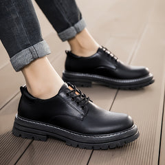 Men's Classic Hiking Boots Comfy Non Slip Vintage Durable Lace Up Shoes