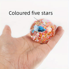 Glitter Crystal Ball Bouncy Ball Toy