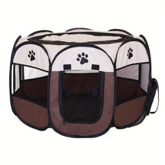 Portable Outdoor Pet Tent Foldable Cat Bed and Playpen