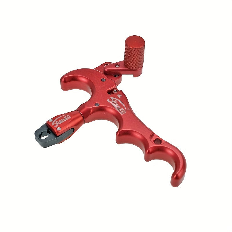 360 Rotating Archery Thumb Release for Compound Bow Improved Accuracy Red