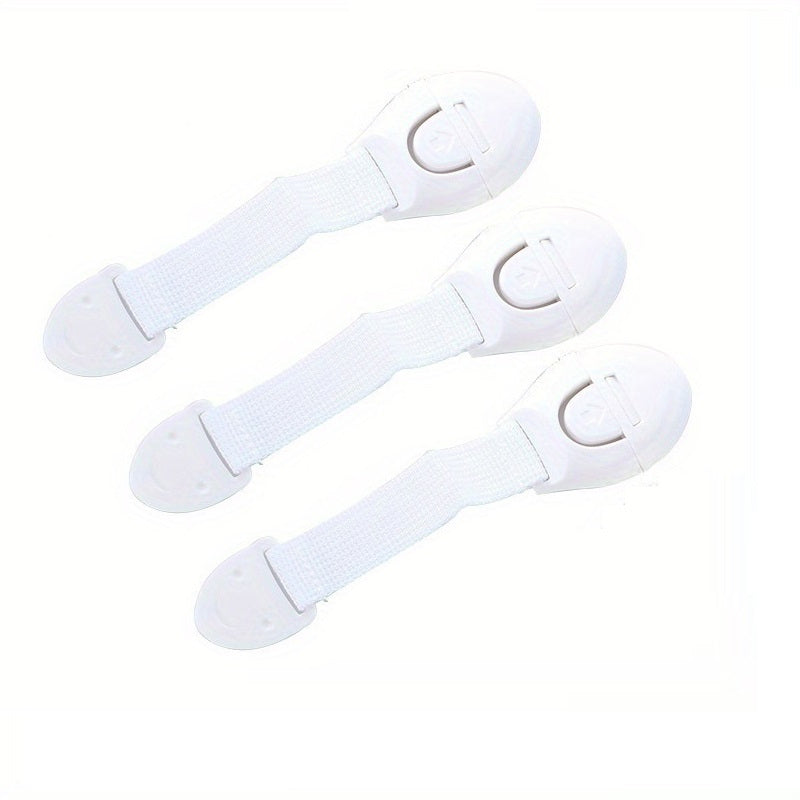 5pcs Multifunctional Cloth Strap Lock for Drawers Safety Lock - Closestool
