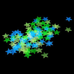 Kids Room Stars Luminous Stickers Set 100pc