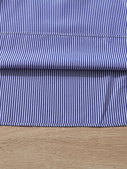 Girls' Striped Off Shoulder Slip Dress with Belt