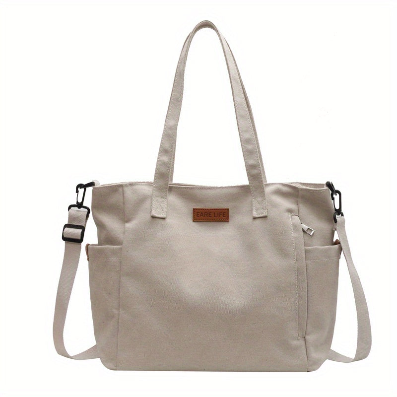 Vintage Crossbody Bag Retro Canvas Shoulder Tote Bag