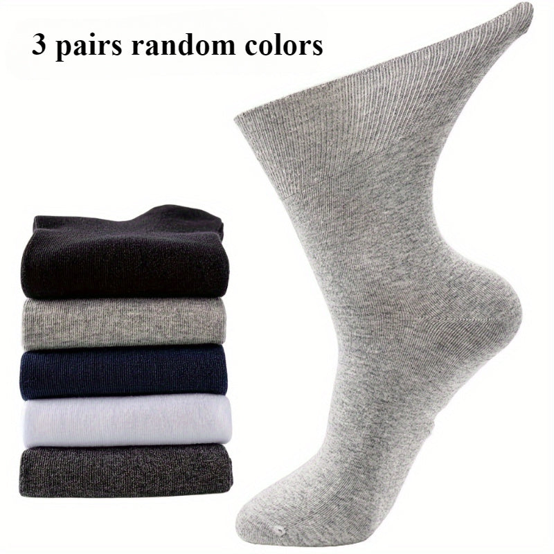 Diabetic Socks Breathable Solid No Tie for Men & Women