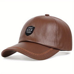 M Label Patch Baseball Cap Waterproof Dad Hat Unisex Adjustable Golf Cap