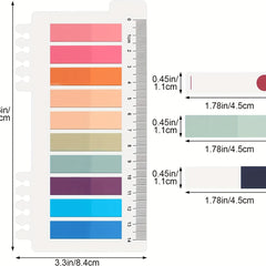Morandi Writable Book Flags - 2000 Sheets