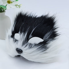 Festive Fox Animal Mask Ears Cosplay Cat Face Mask Party Accessories