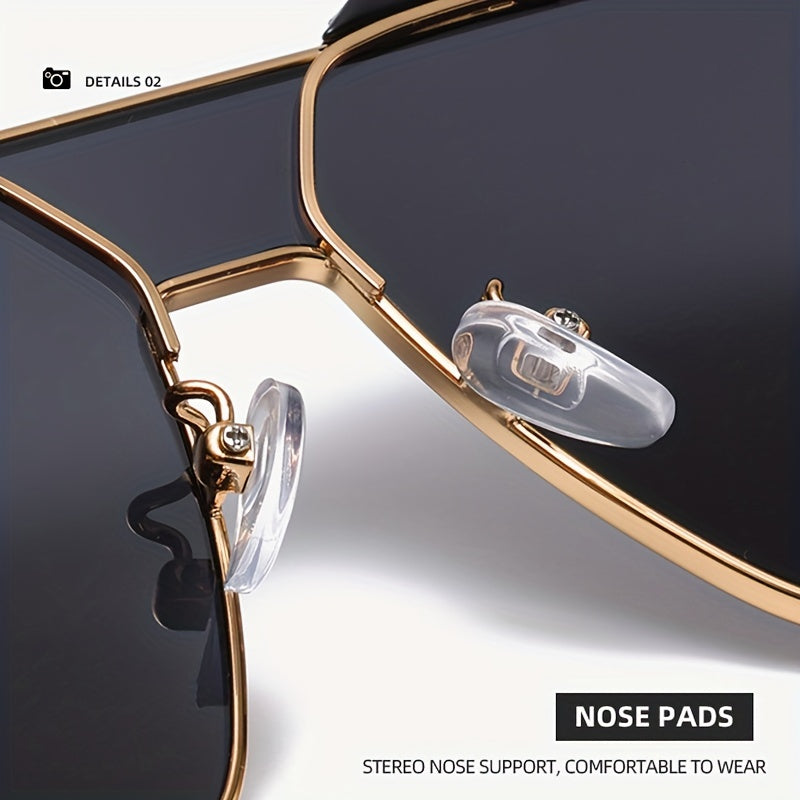 Men's Large Frame Sunglasses for Street Photography and Parties