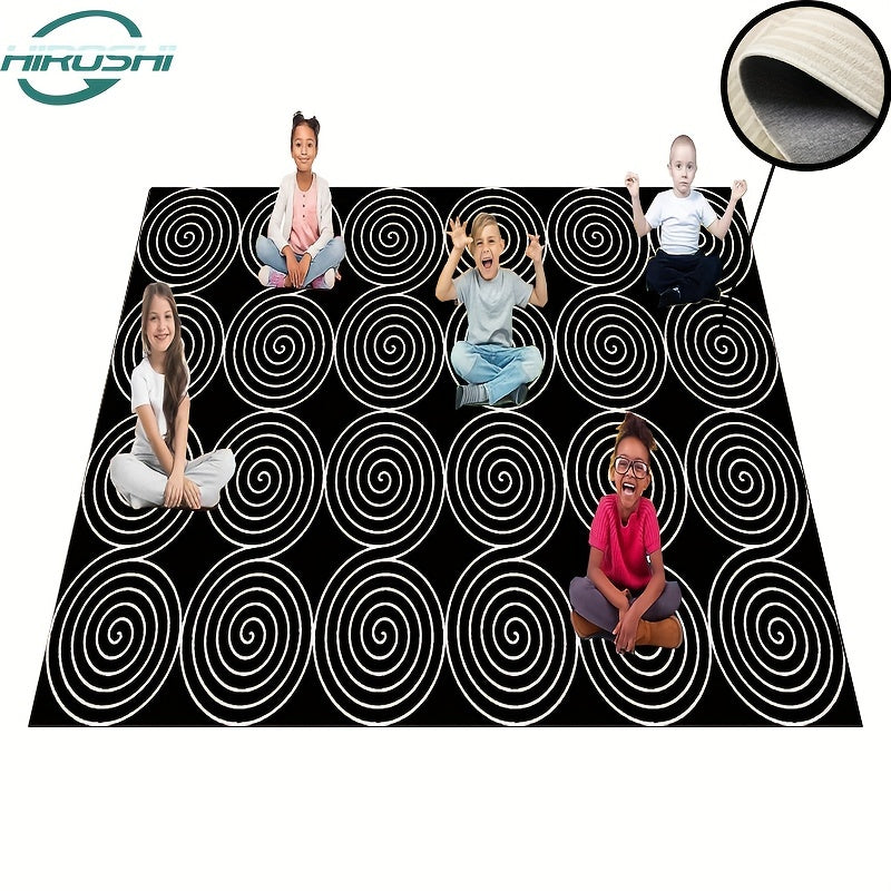 Elementary Children's Classroom Seating Rug Machine Washable