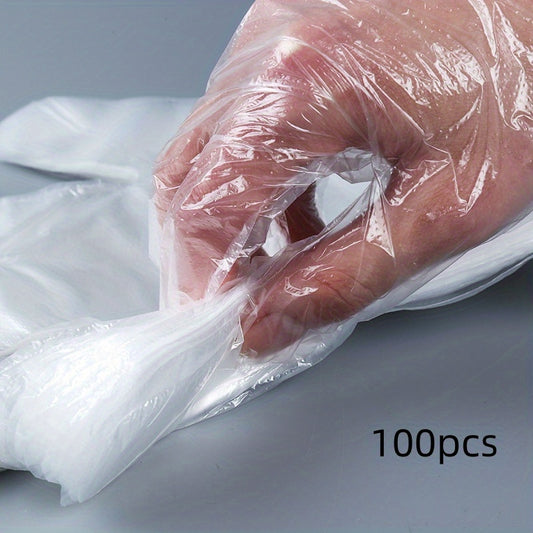 100pcs Disposable Gloves for Outdoor BBQs and Home Use