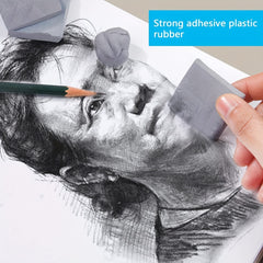 Student Soft Rubber Eraser for Sketching Art Highlighting Drawing
