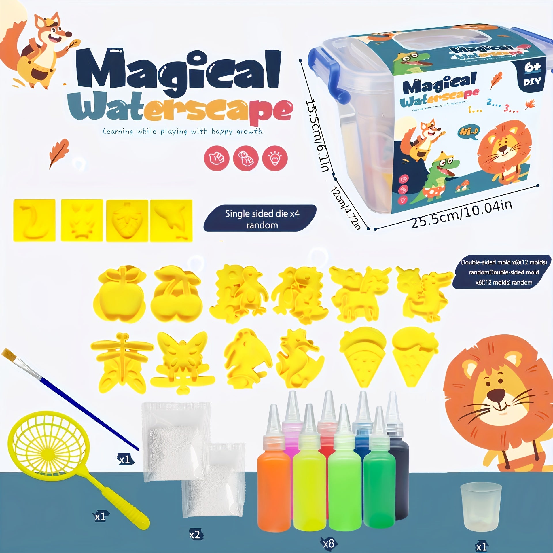 DIY Freehand Educational Toy Magic Water Elf Interactive Game Children's Gift