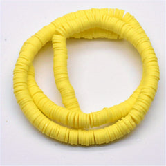 6mm Polymer Clay Rubber Spacer Beads for Jewelry Making