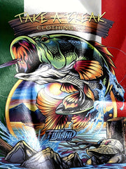 Fish 3d Print Men's Short Sleeve Comfy T shirt Graphic Tee Men's Summer Clothes