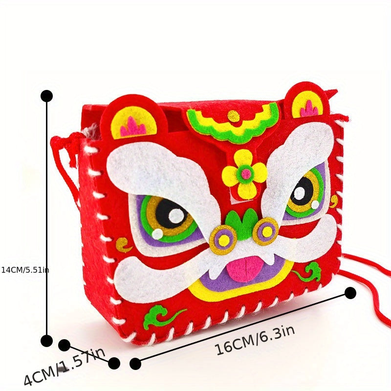 Parent Child Kindergarten Children's Handcraft Bag Non-woven Fabric Toy DIY