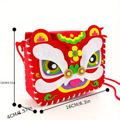 Parent Child Kindergarten Children's Handcraft Bag Non-woven Fabric Toy DIY