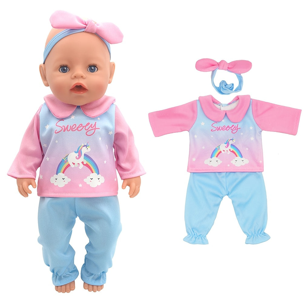18" Doll Toy Outfit Set Jumpsuit Clothing