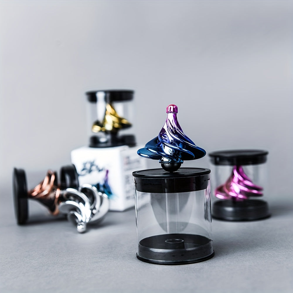 Colorful Wind-Powered Spinning Toy for Stress Relief